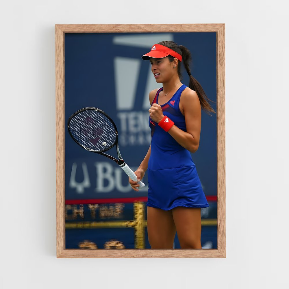 Poster Ace in Blue – affiche Tennis (vue 4)